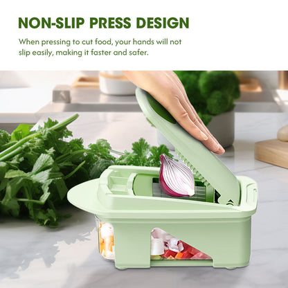 Multifunctional 9 in 1 Vegetable Chopper