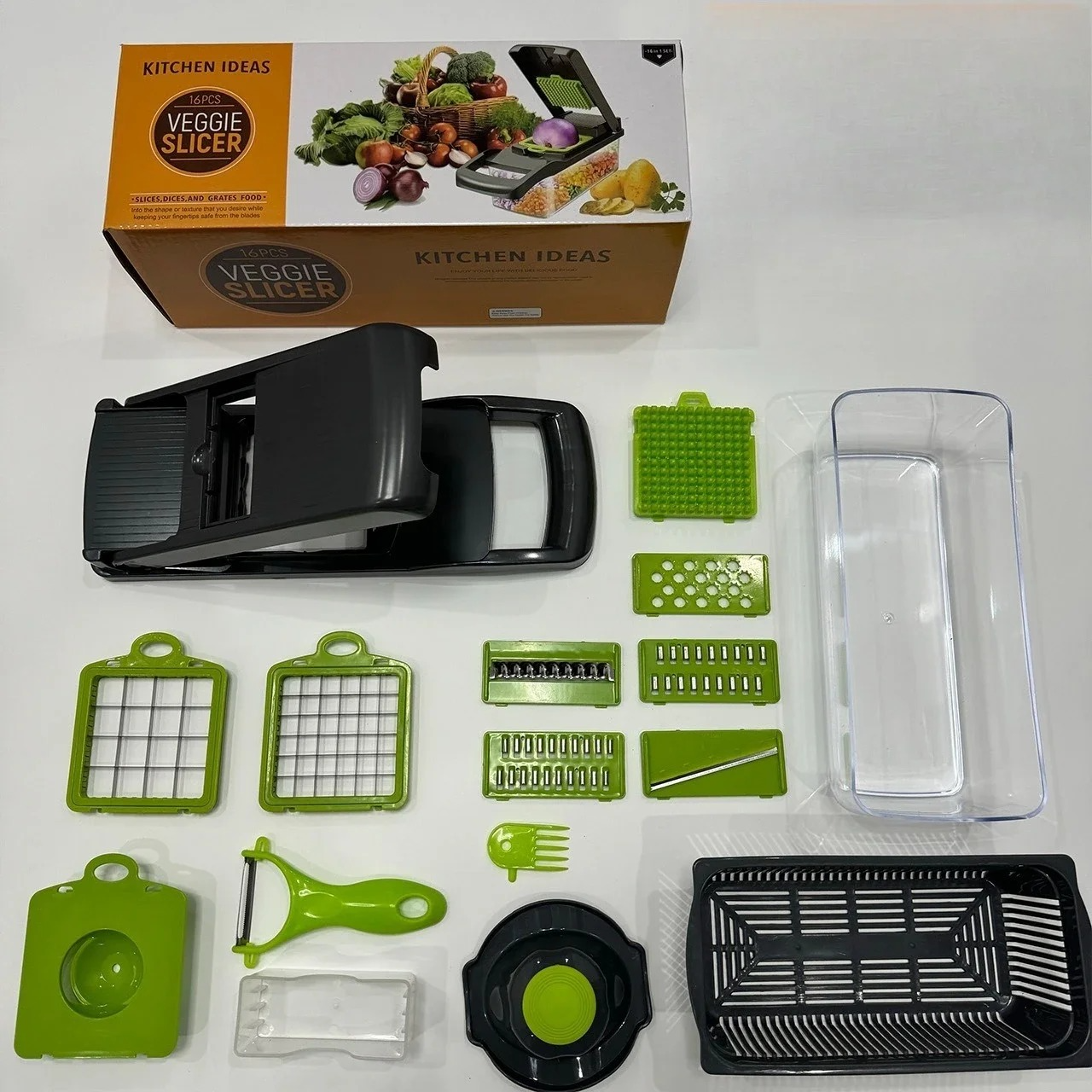 16 in 1 Multifunctional Vegetable Chopper, Cutter
