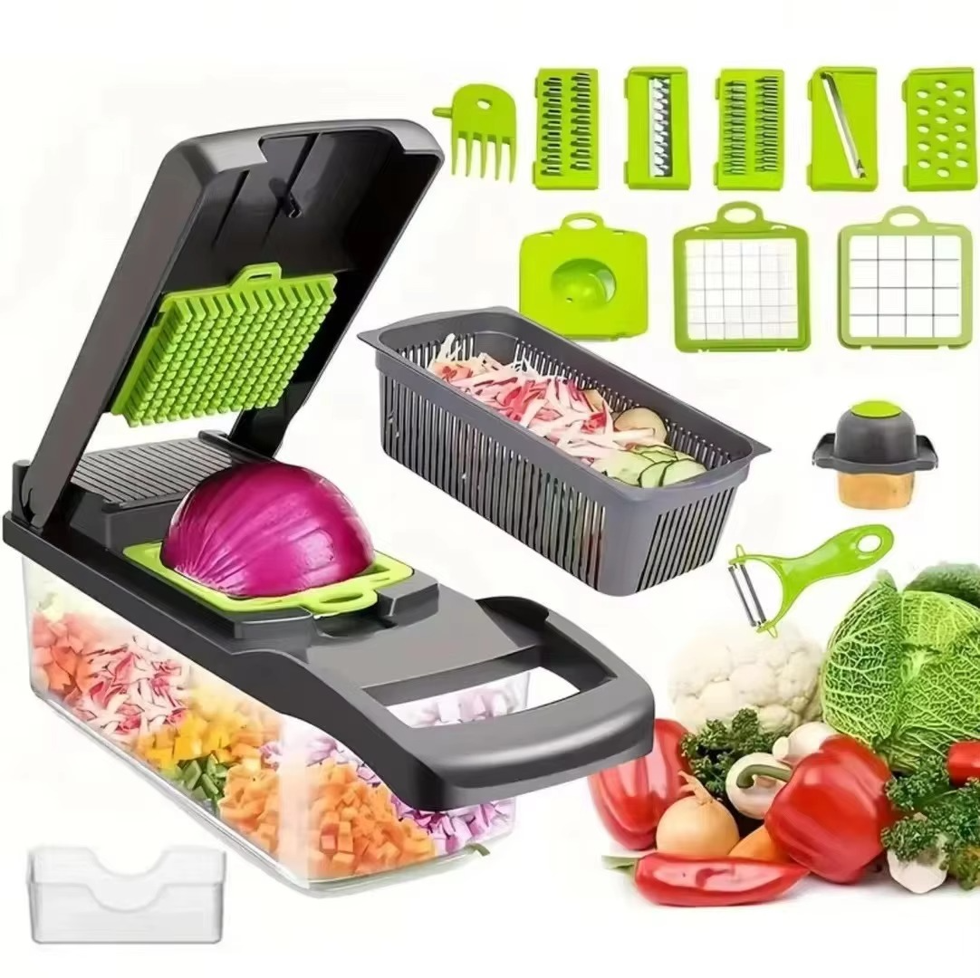 16 in 1 Multifunctional Vegetable Chopper, Cutter